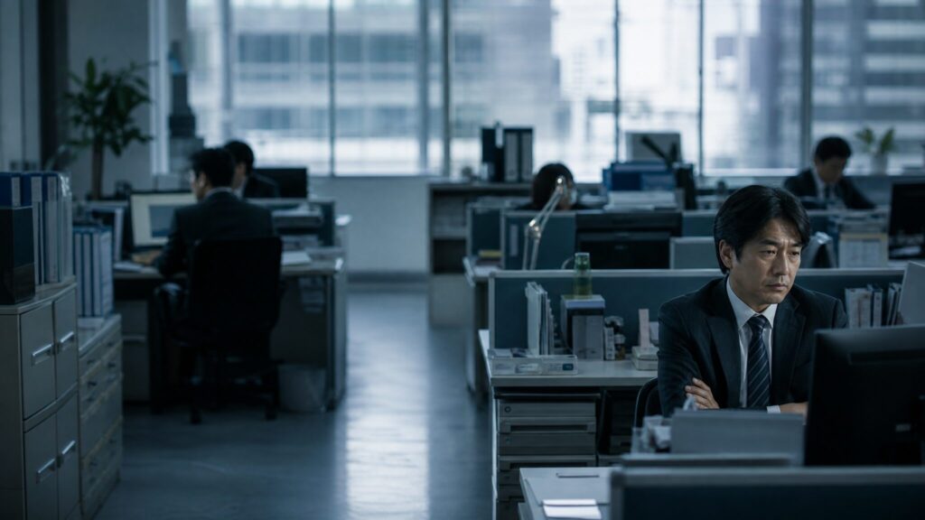 人の悪口ばかり言う人が迎える末路として、周囲から距離を置かれ信用を失いやすくなる状況を表しています。